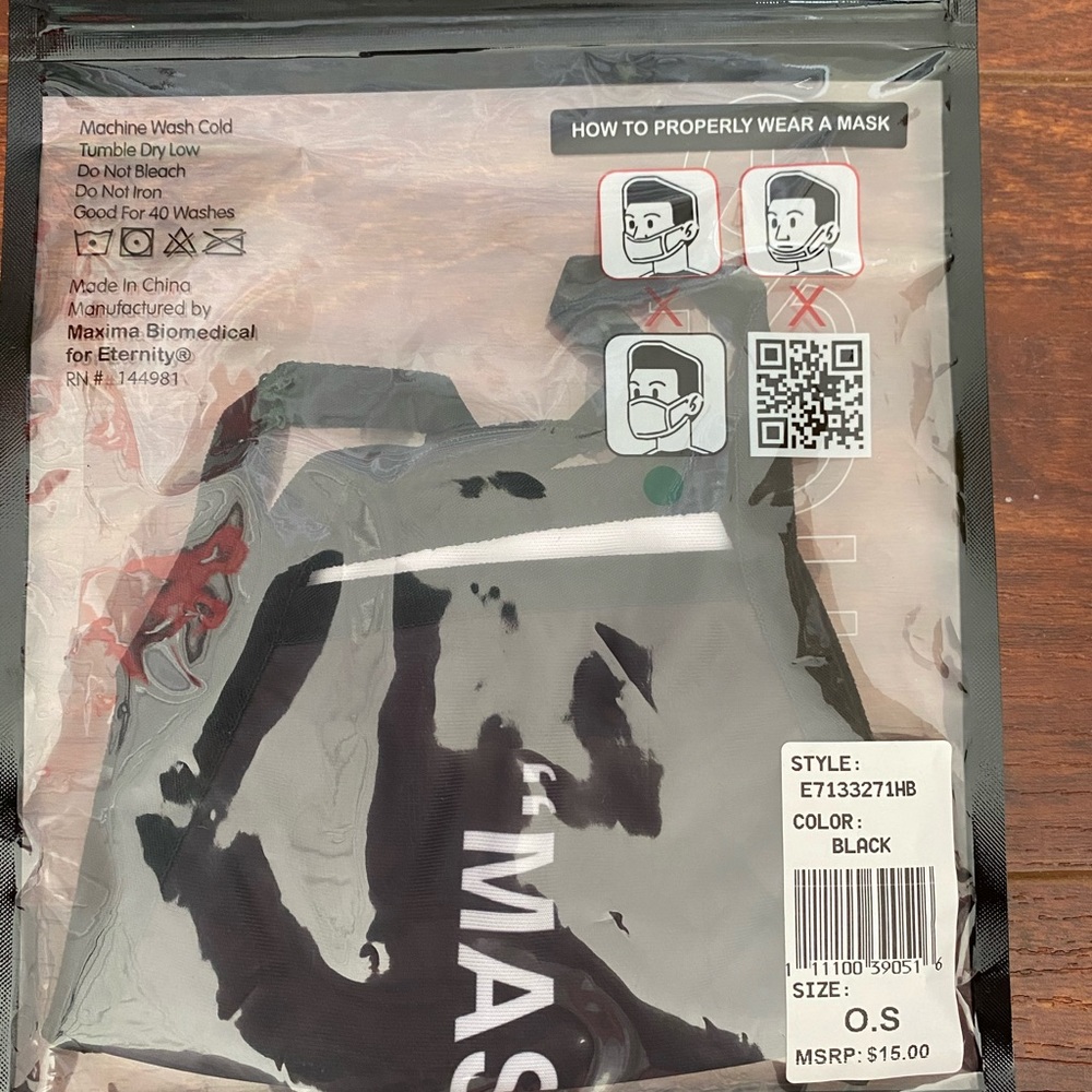 “Mask On” Face Mask